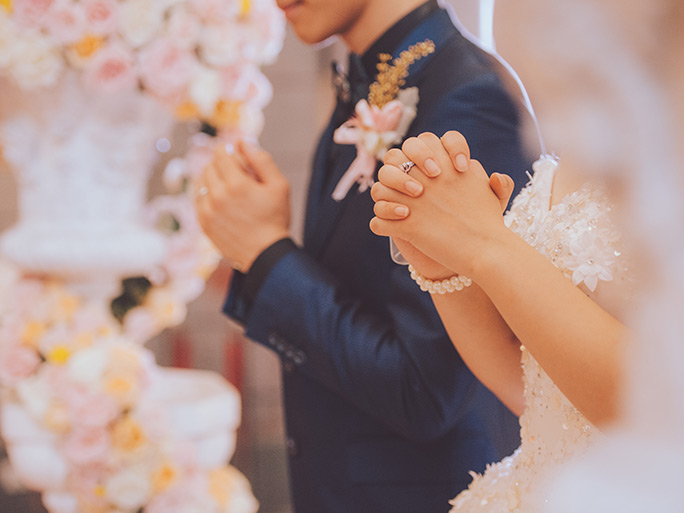 教堂婚礼布置