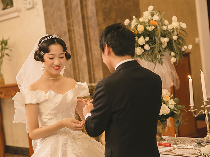 教堂婚礼布置