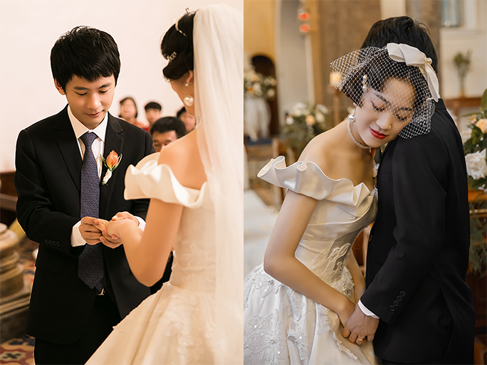 教堂婚礼布置